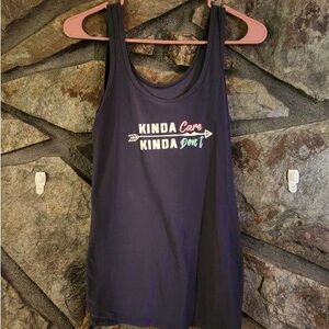 “Kinda Care Kinda Don’t” Tank top